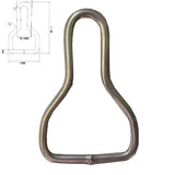 Stainless Steel Ring For Swimming Pool Ratchet Straps